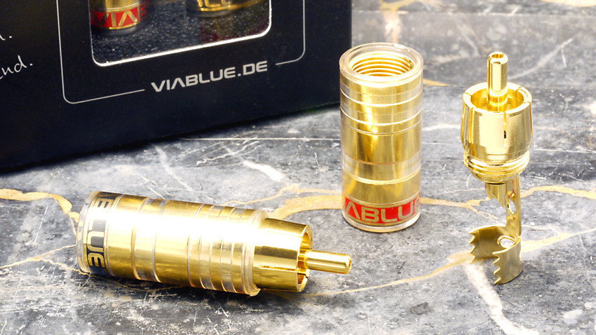 ViaBlue Wtyczki TS RCA 30512