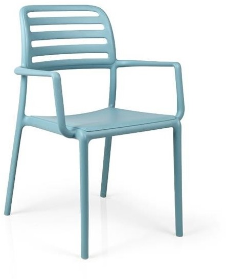 D2.Design Costa Krzesło z podłokietnikami 58,5x55 cm niebieskie 37382 Kraków