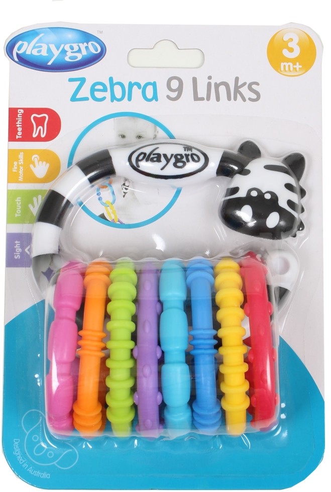 Playgro Gryzak Zebra