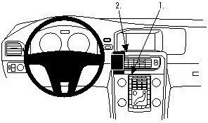 Brodit AB dla Clip do Volvo S60 11-15 854523
