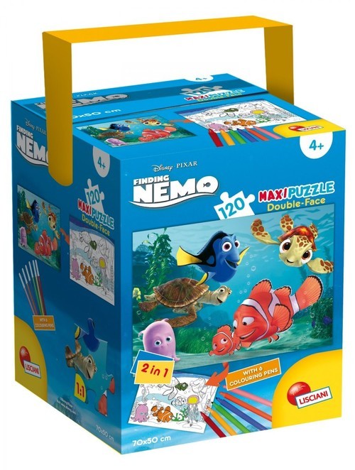 Lisciani
 Puzzle w walizce Maxi dwustronne Gdzie jest Nemo 120