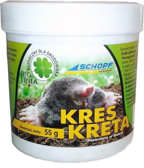 Kres Kreta 55g ekologiczny środek odstraszający krety