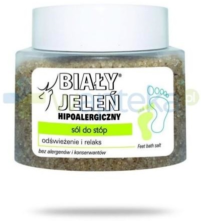 Biały Jeleń hipoalergiczna sól do stóp 500 g 7062438