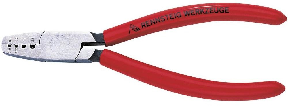 Rennsteig Szczypce do zaciskania Werkzeuge 610 001 0 0.25 mm2 - 2.5 mm2 stos. do