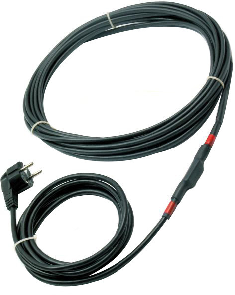 Thermoval Przewód grzejny 15 W/m zasilanie jednostronne 2 mb 30 W