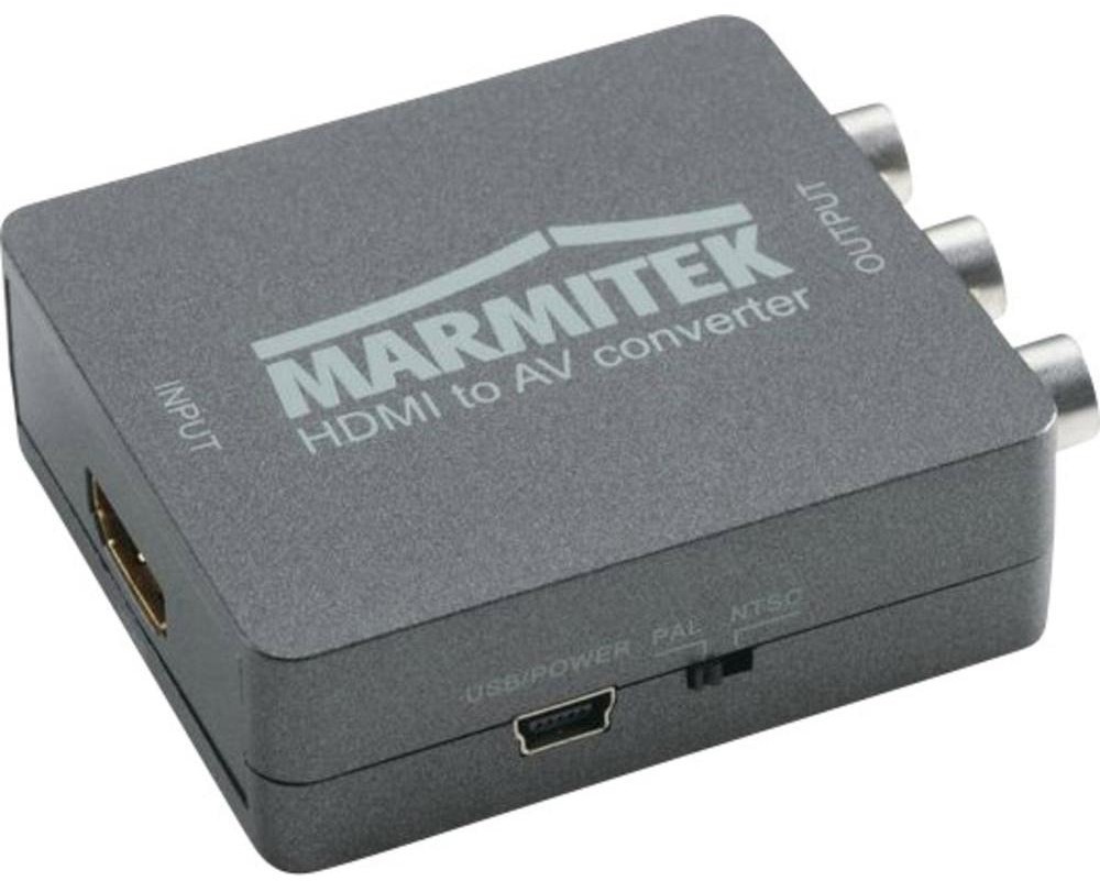 Marmitek  08263 [1x Złącze żeńskie HDMI 3x Złącze żeńskie cinch]