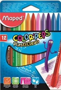 Zdjęcia - Pozostałe artykuły szkolne Maped Kredki plastikowe  Colorpeps 12 kolorów 