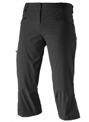 Salomon SPODNIE DAMSKIE WAYFARER CAPRI W 363402 czarny