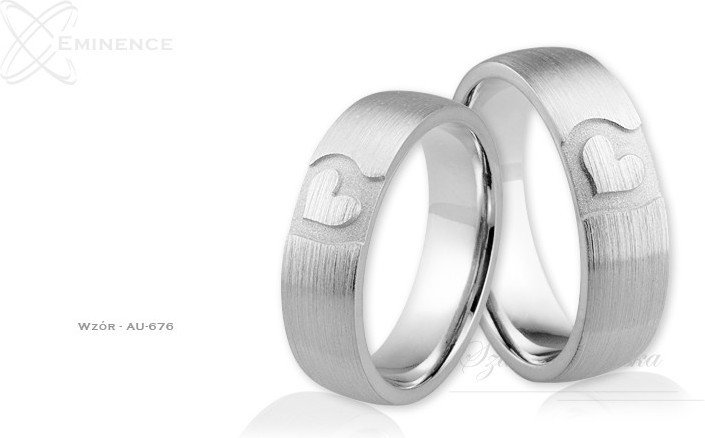 Eminence Obrączki ślubne - wzór Au-676