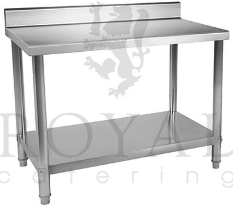 456 Royal Catering 4564345 stół roboczy ze stali nierdzewnej z kantem Royal Cate