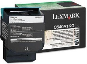 Фото - Чорнила й тонер Lexmark C540A1KG toner czarny, oryginalny 