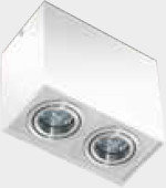 Azzardo Oprawa Sufitowa ELOY 2 GM4204 WH/ALU -