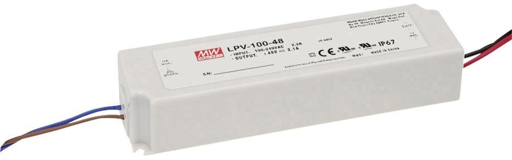 Mean Well Zasilacz napięcia stałego dla diod LED LPV-100-24