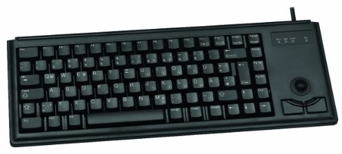 Cherry G84  4400 klawiatura USB, trackball Czarny G84-4400LUBDE-2