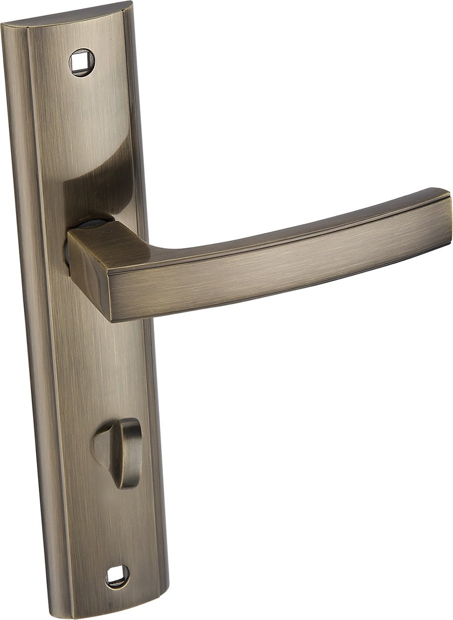 Infinity line Klamka HERMES 72 DŁUGI SZYLD WC PATYNA KHR 413