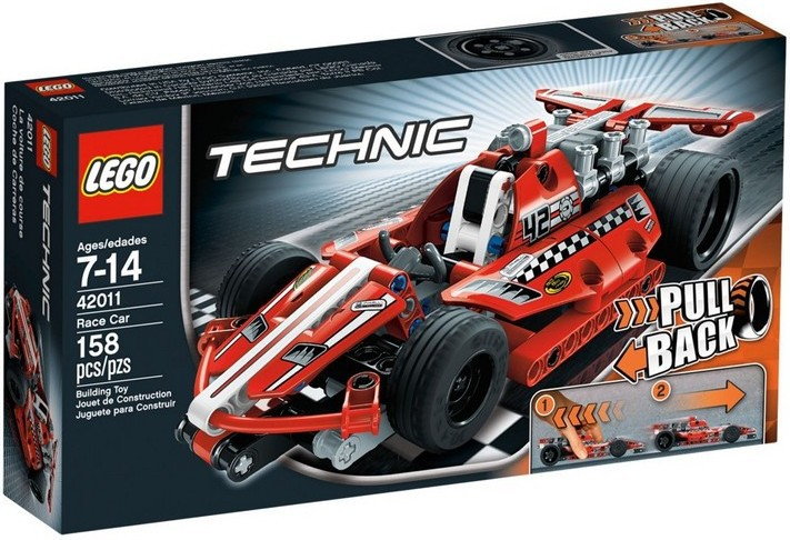 LEGO Technic - Samochód wyścigowy 2w1 42011