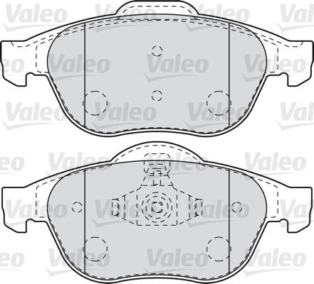 VALEO klocki hamulcowe 598993 598993
