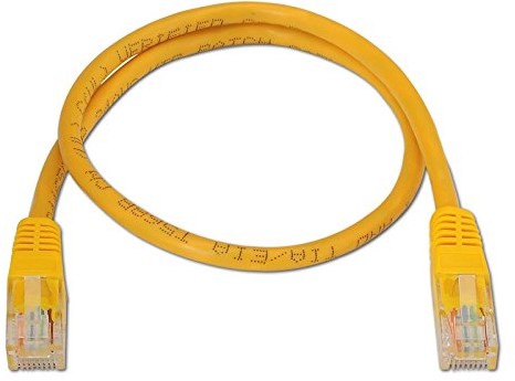 Nano Cable 10.20.0400 kabel sieciowy, RJ45, cat.6, UTP, AWG24, żółty 10.20.0400-Y