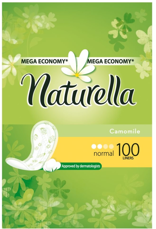 Naturella Normal Camomile Wkładki higieniczne 100 sztuk