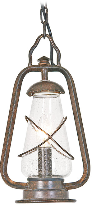 Elstead Lighting Lampa wisząca MINERS MINERS CHN IP43