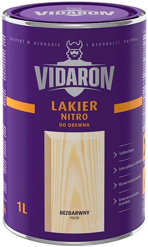 Vidaron Lakier Nitro Bezbarwny 0,2 L