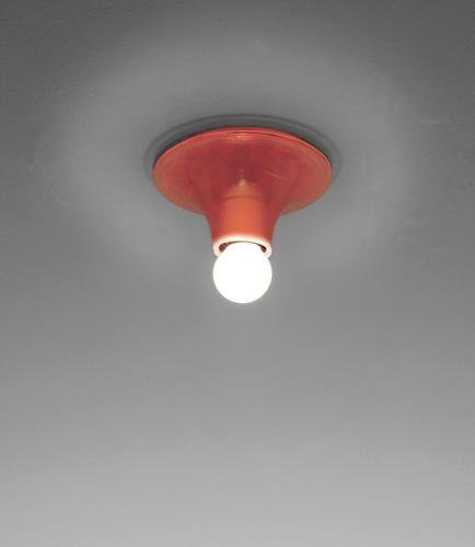 Artemide TETI lampa ścienna, przysufitowa pomarańczowa A048110