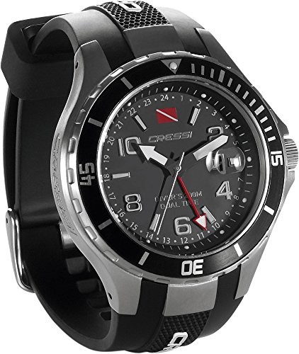Cressi profesjonalny zegarek do nurkowania dla dorosłych - Italian Quality Since 1946 KS766000