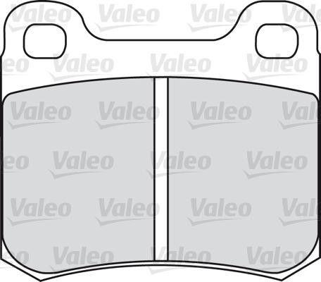 VALEO klocki hamulcowe 598105 598105