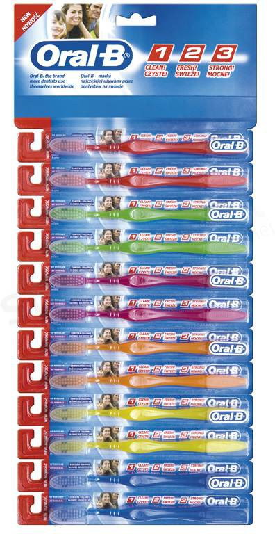Oral-B Oral-B 123 Medium - Średnia