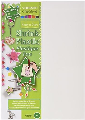 Vaessen Creative vaessen Creative AR3  600/4 folia kurczliwa, plastik, biały, 21 x 29.8 x 0.3 cm AR3-600/4