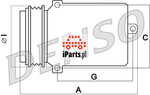 DENSO Kompresor klimatyzacji DCP05082