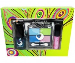 Makeup Trading SET Poppy 4x cienie + błyszczyk + lakier do paznokci + kredka 27,6g
