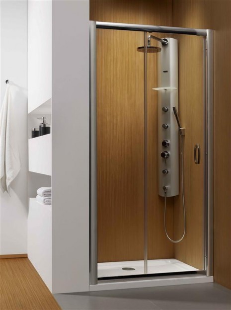 Radaway Premium Plus DWJ 137,2-141,5x190 profil chrom szkło przejrzyste 33323-01-01N