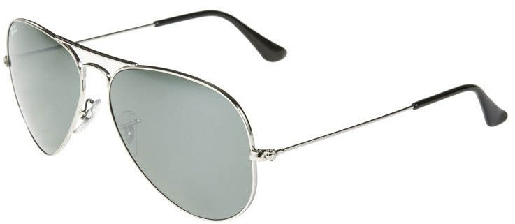 Ray Ban AVIATOR Okulary przeciwsłoneczne srebrnycoloured 0RB3025