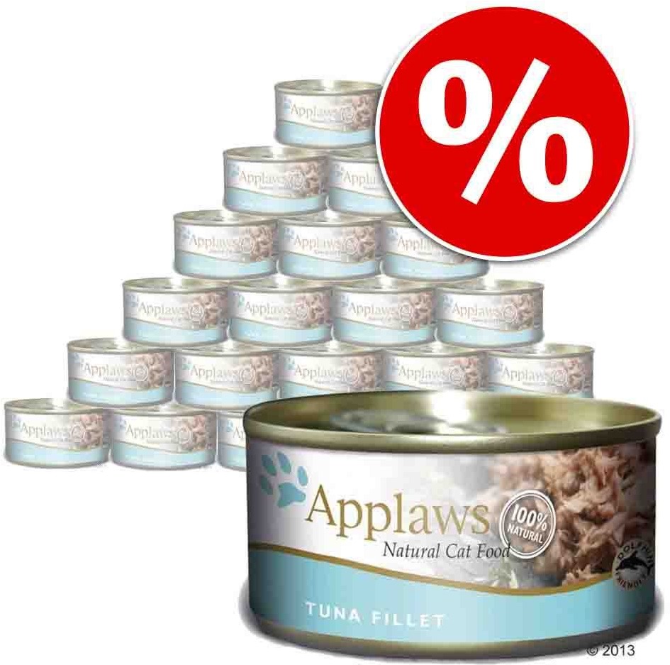 Applaws Megapakiet Pierś z kurczaka z kaczkąv 70g