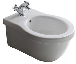 Galassia Ethos Bidet wiszący 55x38cm, z jednym otworem, biały 8440M