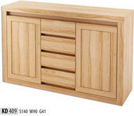 Drewmax Komoda bukowa typ KD 409