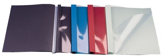 Okładki kanałowe miękkie O SOFTCLEAR B - do 125 kartek, opakowanie10 szt NB-6001