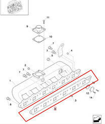CNH USZCZELKA KOLEKTORA SSĄCEGO 87840759 - 87802208
