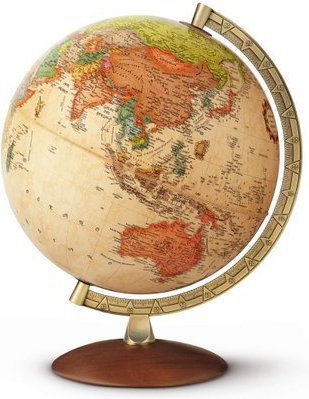 Nova Antiqus globus podświetlany stylizowany 30 cm Rico-