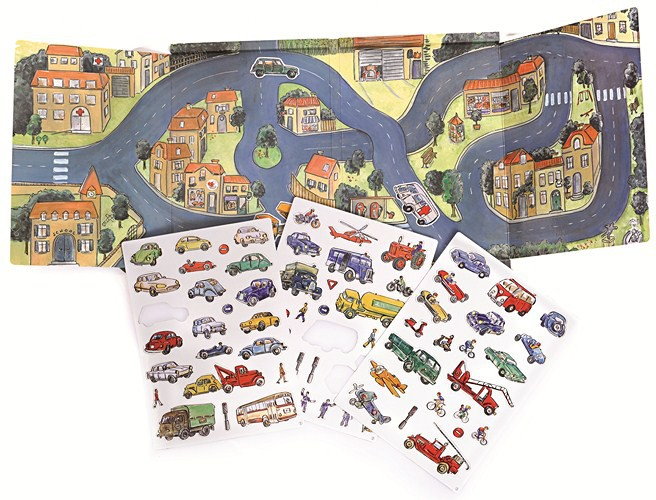 Egmont Toys magnetyczna Układanka samochody 630657