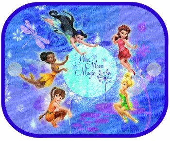 Bottari ZASŁONKI BOCZNE SAMOCHODOWE PRINCESS DZWONECZEK 2 SZT zakupy dla domu i biura KFFESAA010