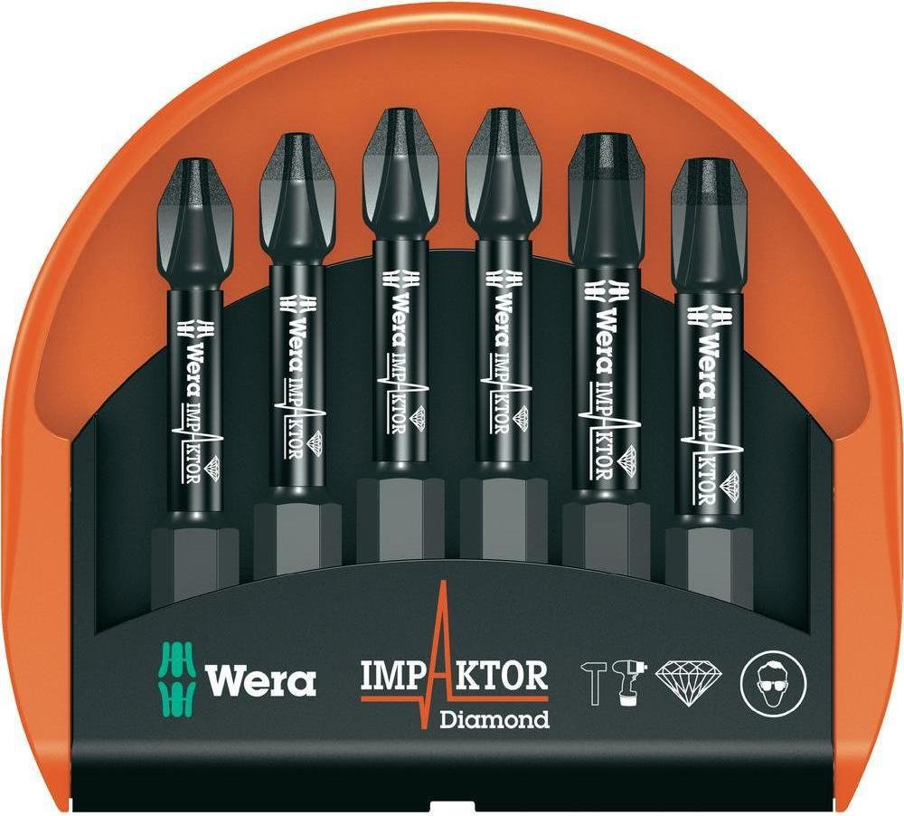 Wera bit krzyżakowa Mini-Check Impaktor zestaw 6 szt. (5057691001)