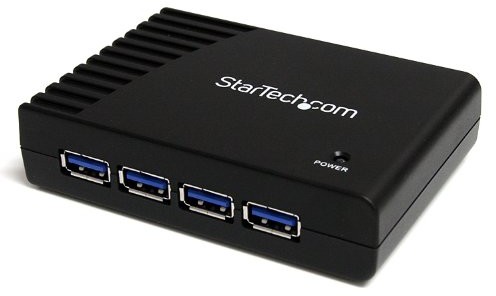 Startech com 4 port Super Speed USB 3.0 Hub czarny ST4300USB3EU