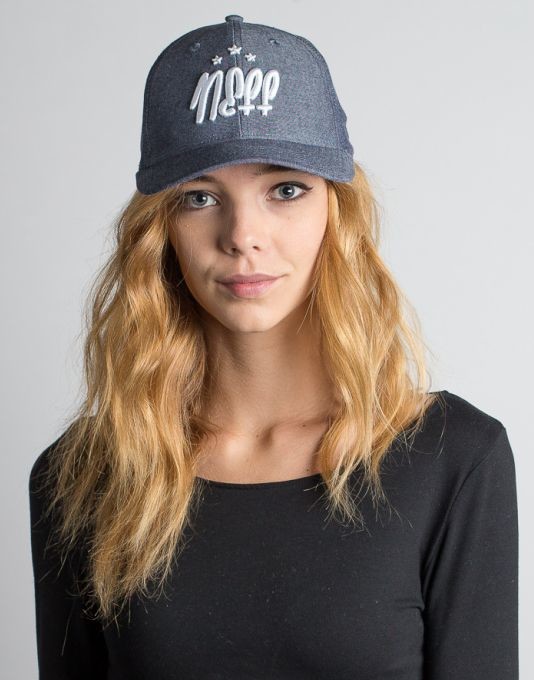 Neff SUNDAY BASEBALL CAP niebieski