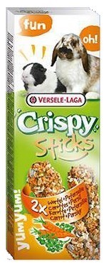 Versele-Laga Crispy Sticks Rabbit & Guinea Pig Carrot - Kolby Dla Królików I Świnek Z Marchewką 110G
