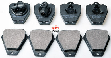 DENCKERMANN Klocki hamulcowe - komplet B111226