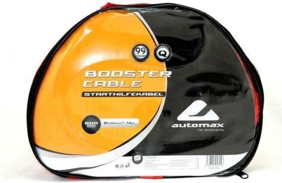Automax Kable rozruchowe 200 A 2.5m w etui