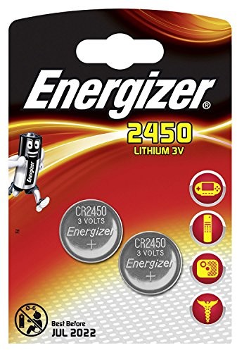Energizer 2 baterie litowe CR 2450 w opakowaniu typu blister 638179