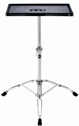 Meinl Percussion meinl Percussion tmpts Percussion Table Stand, 40,64 cm (16 cali) x 55,88 cm (22-calowy rozmiar, czarny/chrom TMPTS